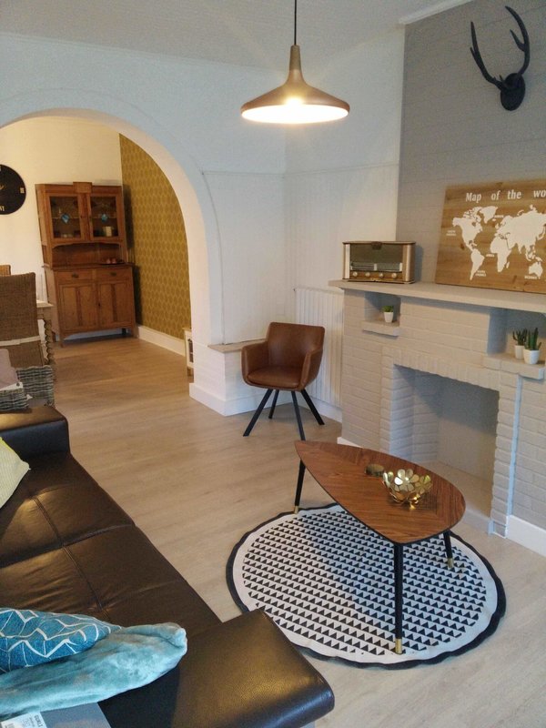 Woonkamer vakantiewoning KANAK