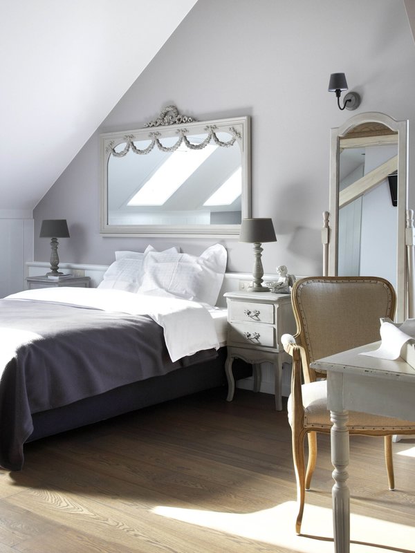 Slaapkamer B&B Cimbarsca in Semmerzake