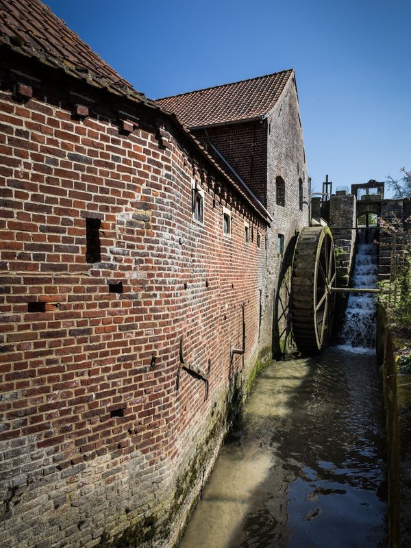 Watermolen in Schorisse