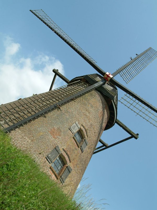 Guillotinemolen in Oosterzele