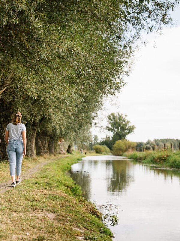 Wandelen langs de Zwalmbeek in Munkzwalm