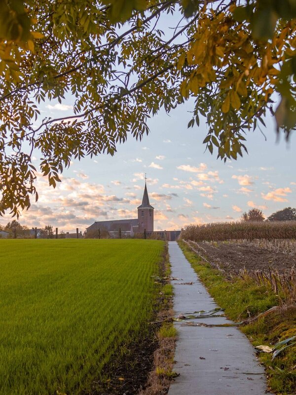 Wandelpad in Horebeke